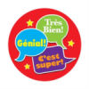 Trs bien , Gnial, C'est Super  Reward stickers