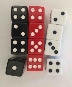 Set of 12 dice