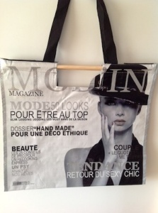 Cover magazine bag