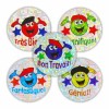 French sparkling variety sticker sheet