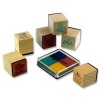 26 Stamp Classic Wooden Stamp Set With Ink Pads