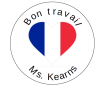 Bon Travail sticker