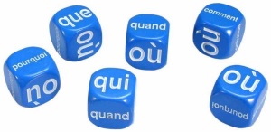 French  questions dice