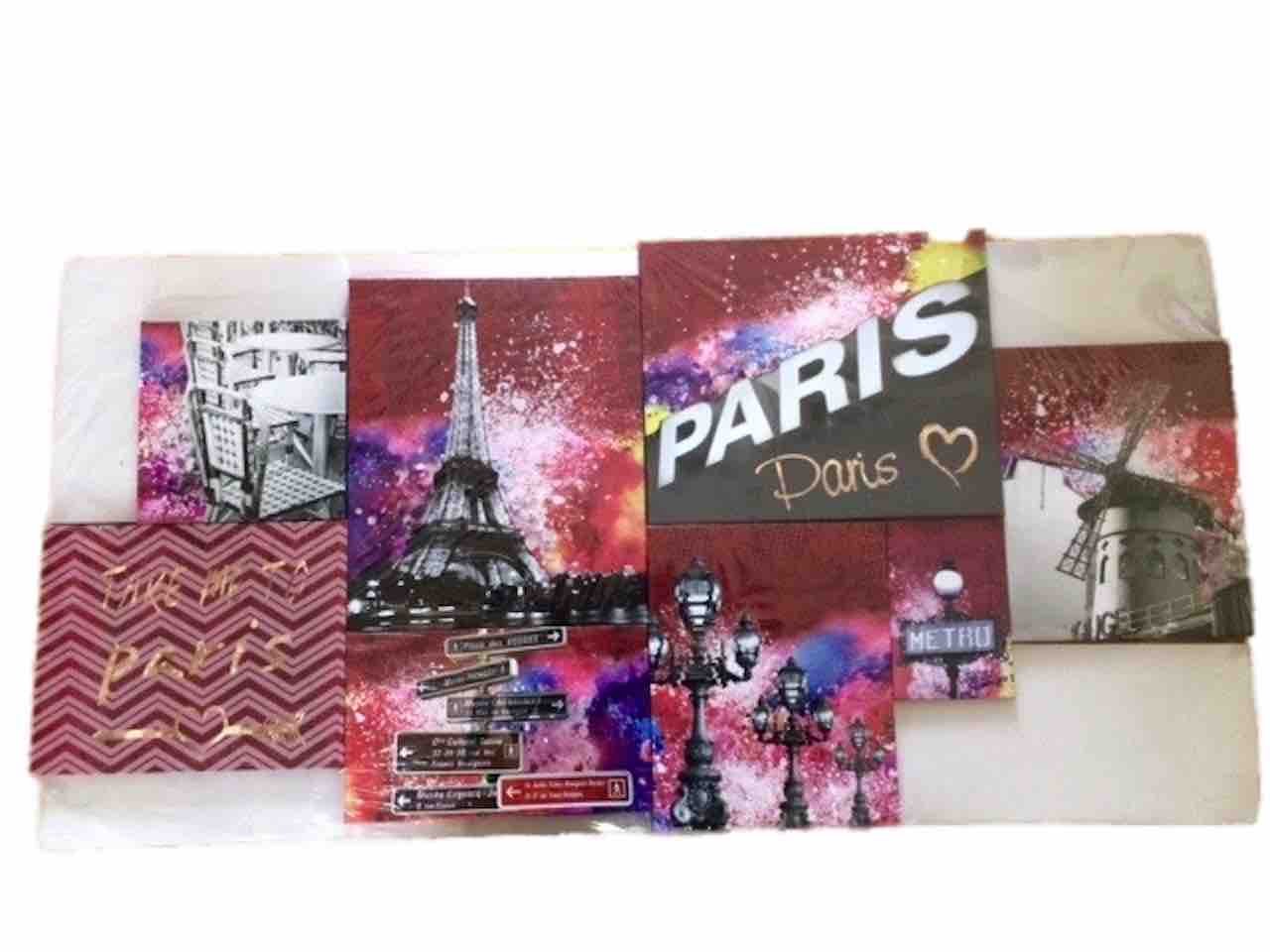 8 toiles de Paris