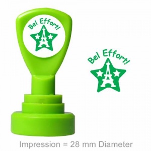 Bel Effort Green  Star Stamper