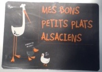 Poster  Mes bons petits plats alsaciens
