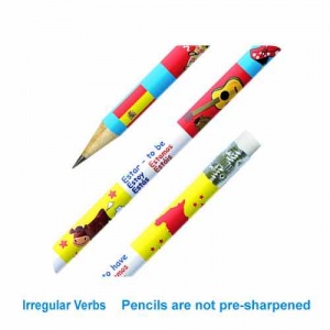 Spanish verbs pencil