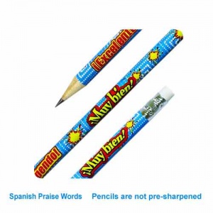 Estupendo Spanish reward pencil