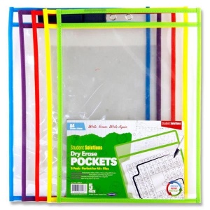 Dry Erase Pockets