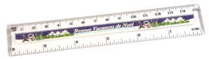 Bonnes vacances de Nol rgle / ruler