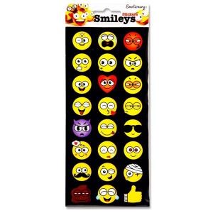 Smiley face sticker