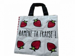 Ramène ta fraise! shopping bag