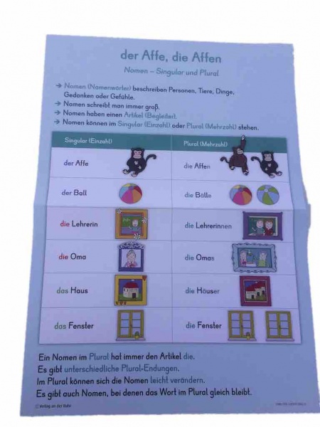 Learn Foreign Language Skills Nomen Singular Und Plural