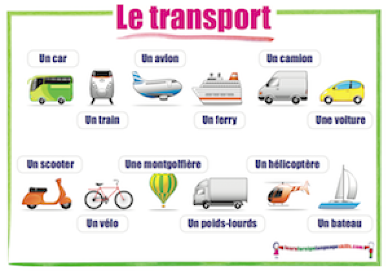 Learn Foreign Language Skills French Transport