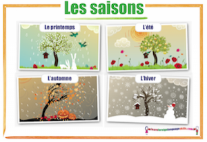 French Seasons Les saisons