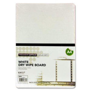 White dry wipe board