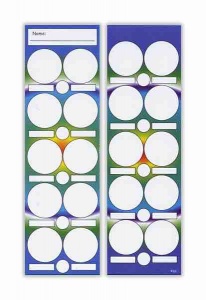 Collector bookmark ''Blue''