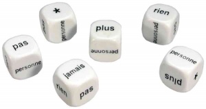 French negative dice