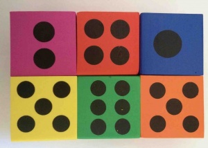 Set of 6 dice