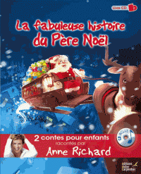Livre double avec CD: Le bonhomme de neige et La fabuleuse histoire du Père Noël