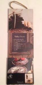 Set of 3 pictures: moelleux au chocolat