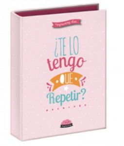 Te lo tengo que repetir? ring binder