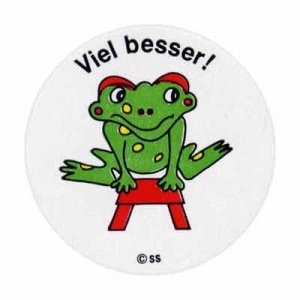 Viel besser sticker