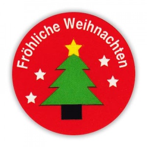 Frōhliche Weihnachten sticker