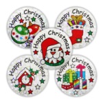 Christmas Sparkling stickers