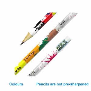 Reward pencil with Spanish colours