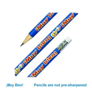 Muy bien Spanish reward pencil (Guitar)