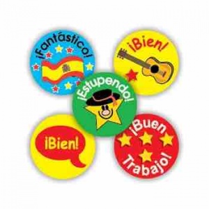 Spanish Mini reward sticker
