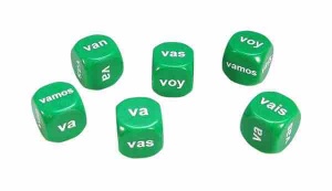 Set of 6 Spanish Ir Dice