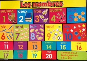 Les nombres 1- 20