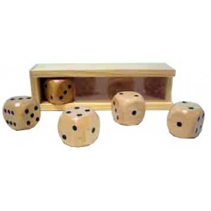 5 large dice