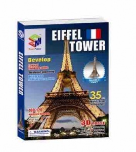 Eiffel tower 3D puzzle