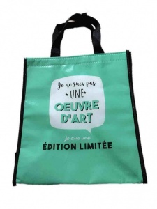 Je ne suis pas une uvre d'art Lunch bag/cooler bag