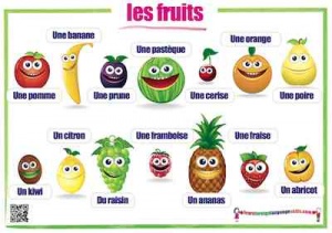 French Fruits / Les fruits