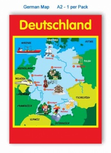 Learn Foreign Language Skills German transport wall chart / der Transport