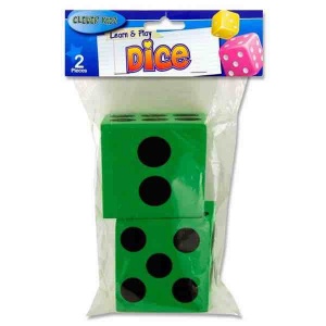 2 Foam dice